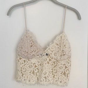 Zara Womens Lace Shirt